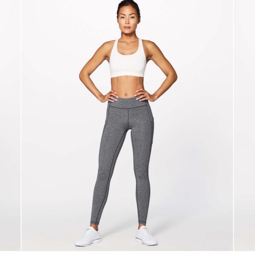 Lululemon"Speed Up Tight*28" Heathered Gray First Release - Picture 4 of 16